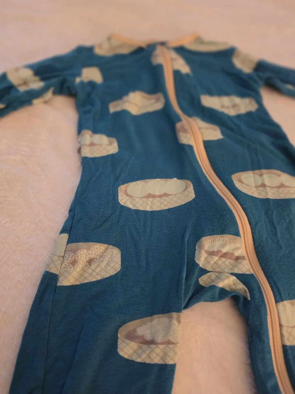 Kickee Pants Dim Sum Bamboo Romper 6-9m